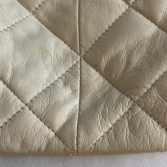 DKNY Offwhite Leather Bag - Picture 7 of 11